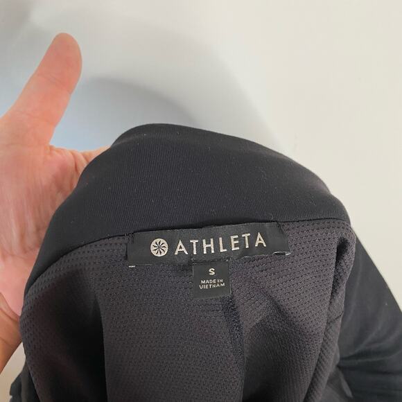 ATHLETA Black Modern Metro Drawstring Mini Skort Size Small - Picture 6 of 9